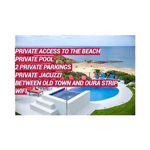 Villa Luxurious Beachfront De La With Private Acces, Albufeira